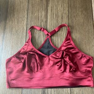 Ruby Ribbon Pin-Up Demiette in Size 38, beautiful burgundy and black colors